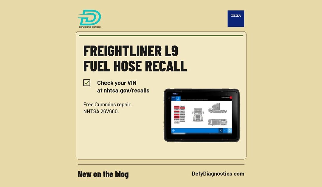 Freightliner Cummins L9 Fuel Hose Recall: What Fleets Should Check