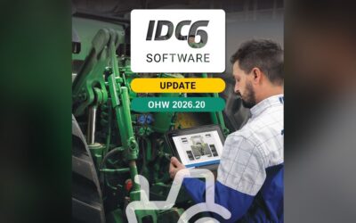 TEXA IDC6 OHW 2026.20 Update: John Deere, HANSA, Case IH and New Holland