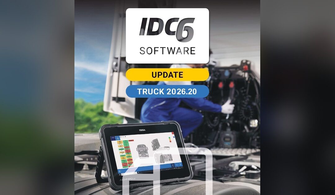 TEXA IDC6 Truck 2026.20 Update: Cummins, PACCAR and Detroit PowerShift 5